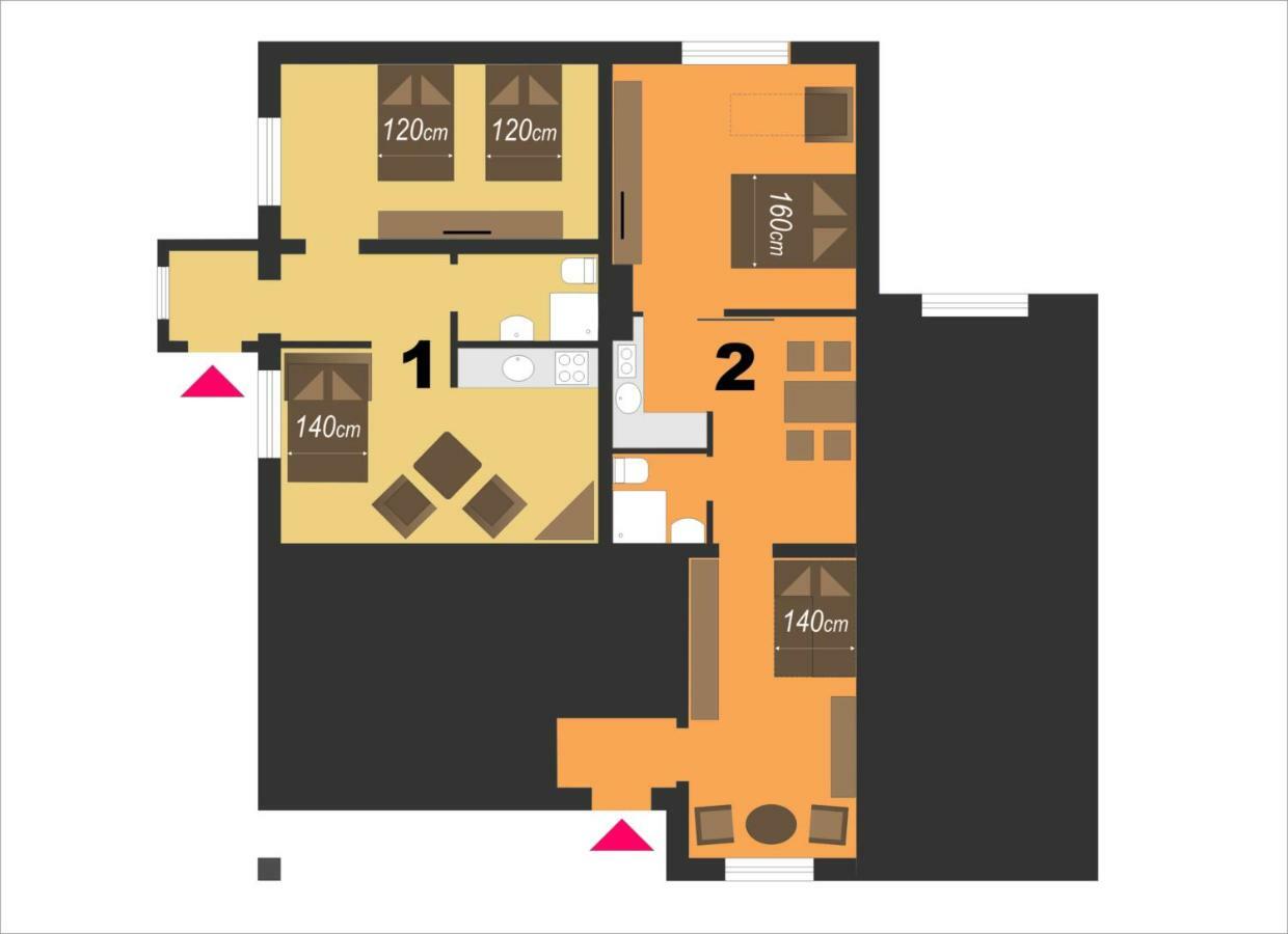 Apartamenty Jja Krynica-Zdrój Kültér fotó